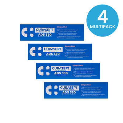Curasept Periodontal Gel 0.5% 30ml - Multipack of 4