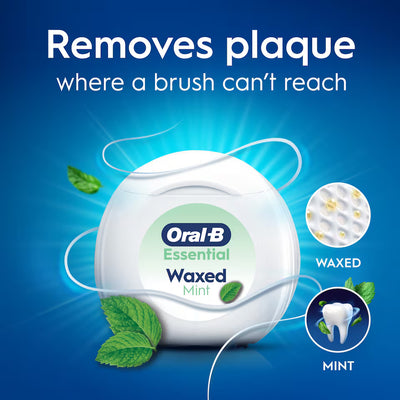 Oral-B Essential Floss Waxed Mint 50m