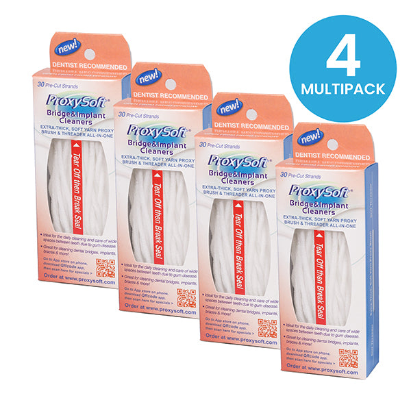 ProxySoft Bridge & Implant FLOSS - Multipack of 4