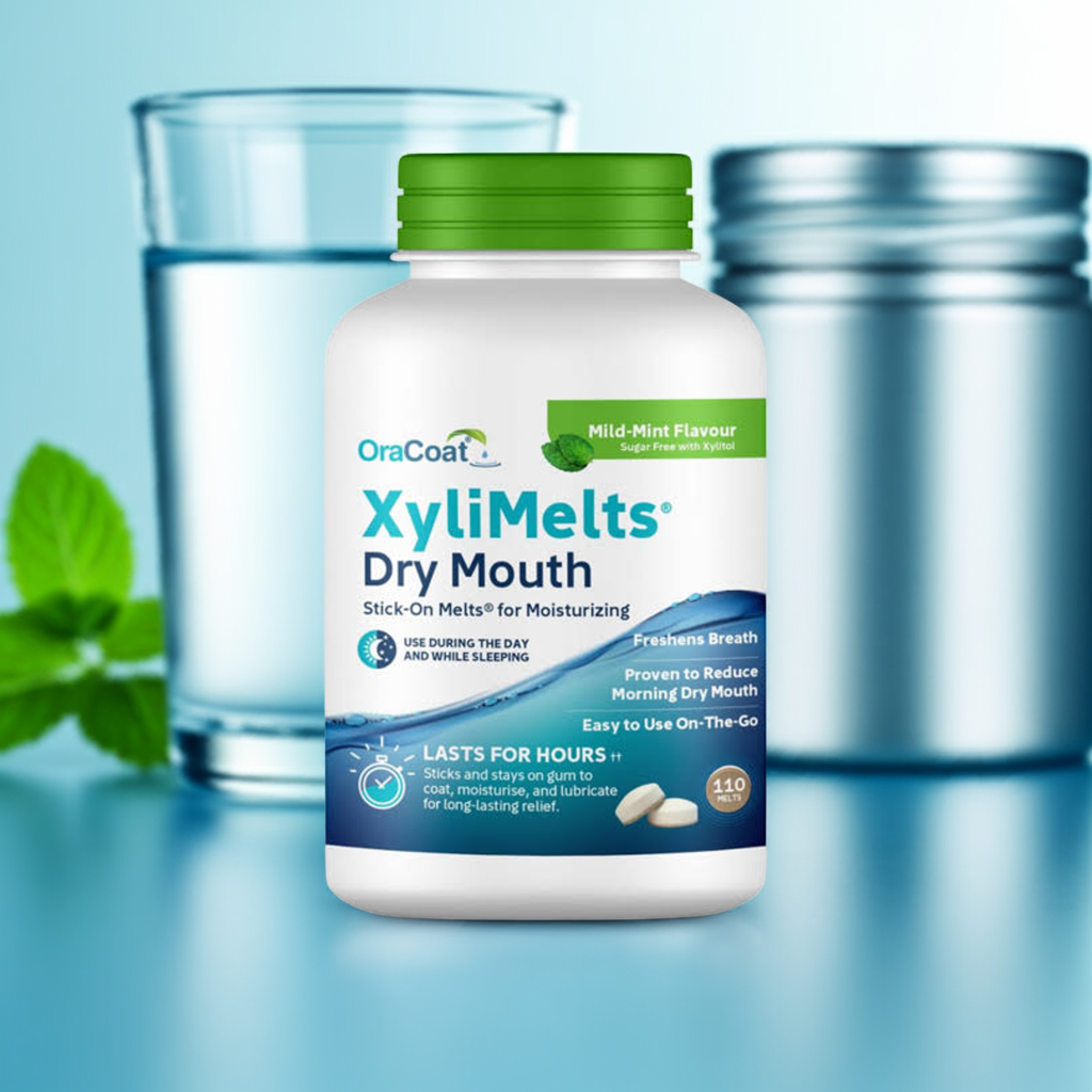 XyliMelts for Dry Mouth – Mild Mint (110 Discs)