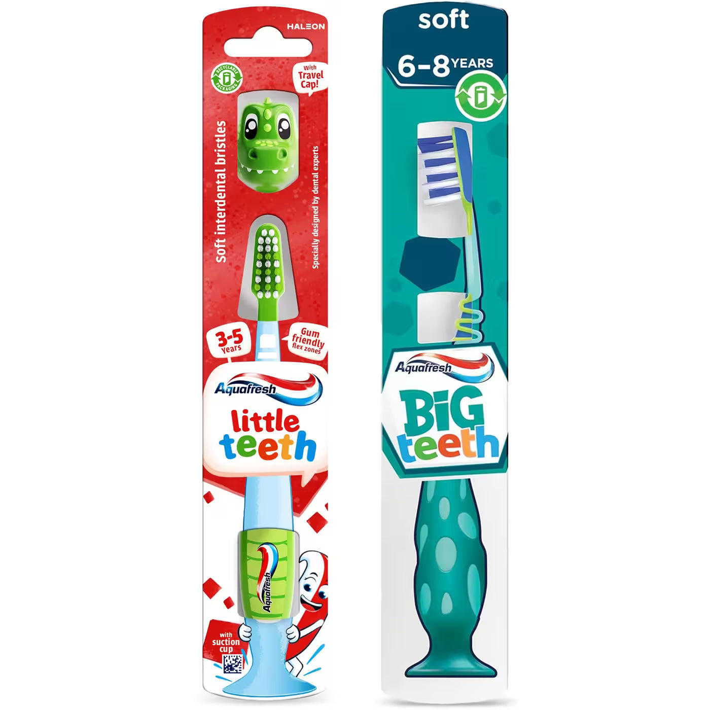 Aquafresh Kids Toothbrushes – Little Teeth (4-6 Years) & Big Teeth (6+ Years)