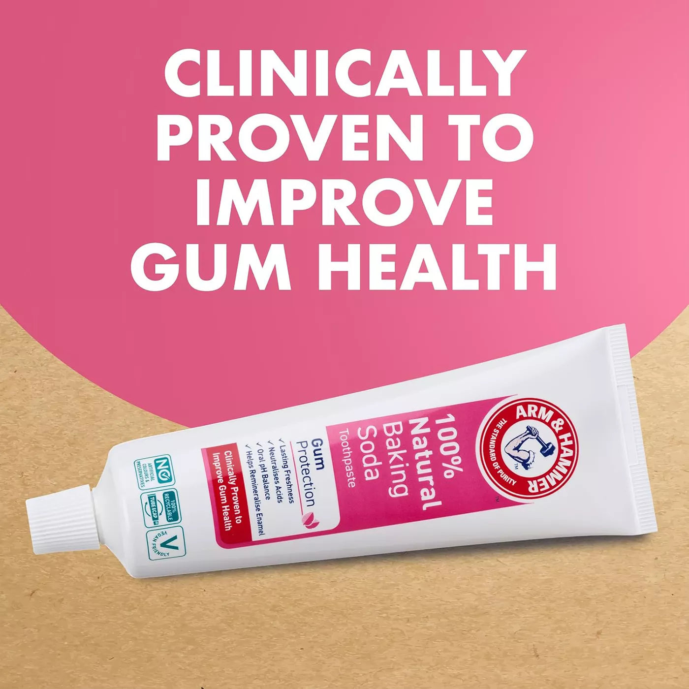 Arm & Hammer 100% Natural Baking Soda Toothpaste (75ml)