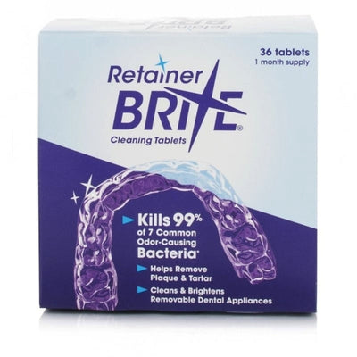 Retainer Brite Cleaning Tablets 36's image. 