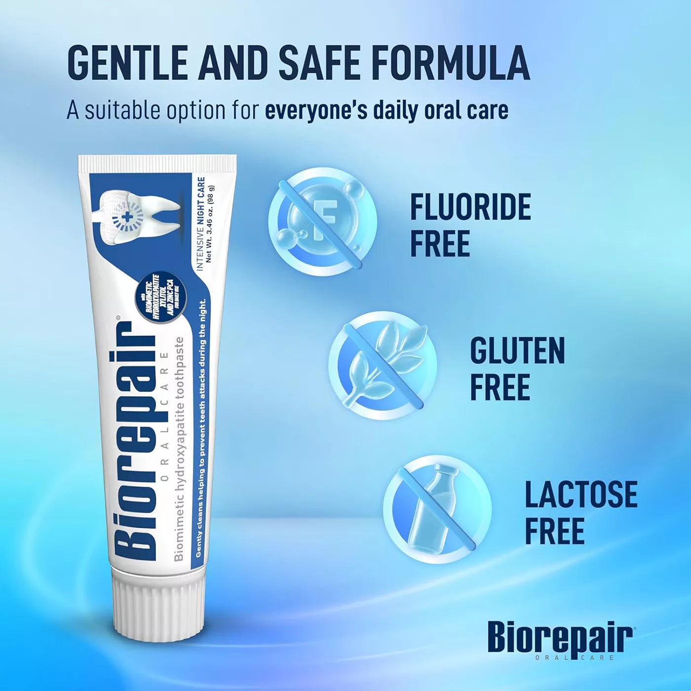 Biorepair Advanced Night Protection Hydroxyapatite Toothpaste (75ml)