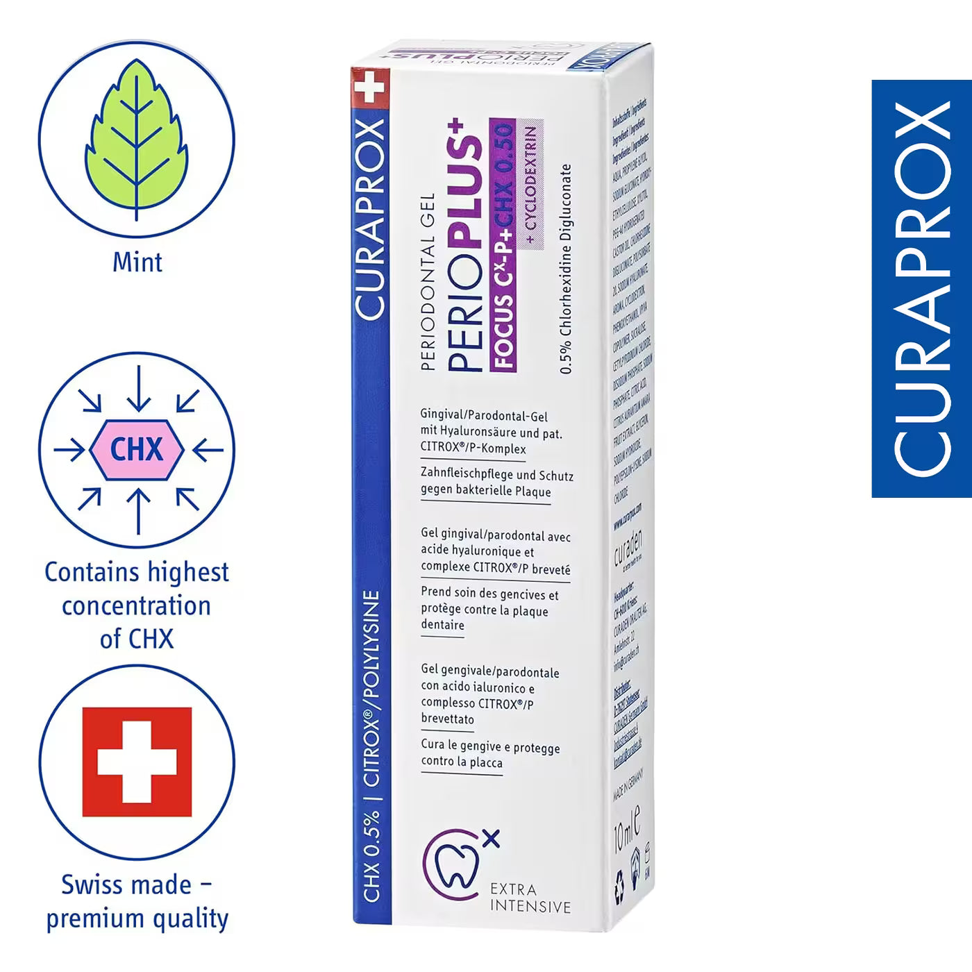 Curaprox Perio Plus Focus Gel (10ml)