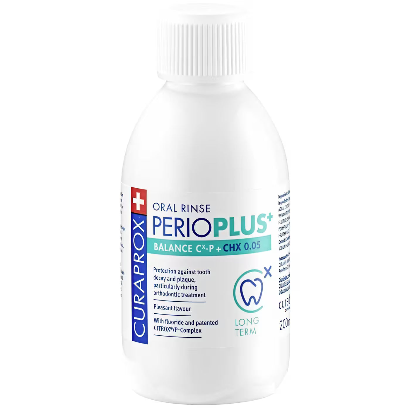 Curaprox Perio Plus+ Balance Mouthwash 0.05% (200ml)