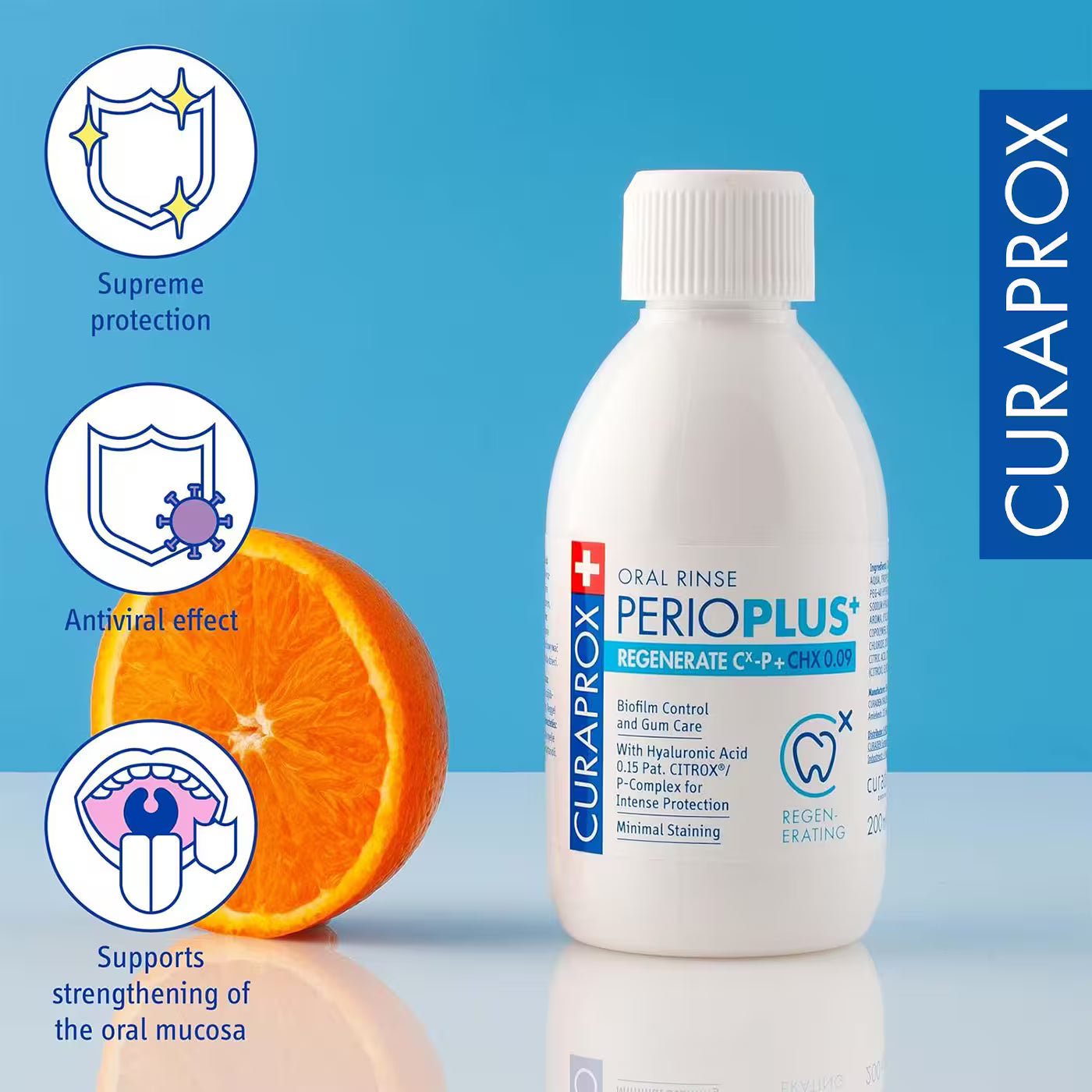 Curaprox Perio Plus+ 0.09% Mouthwash (200ml)