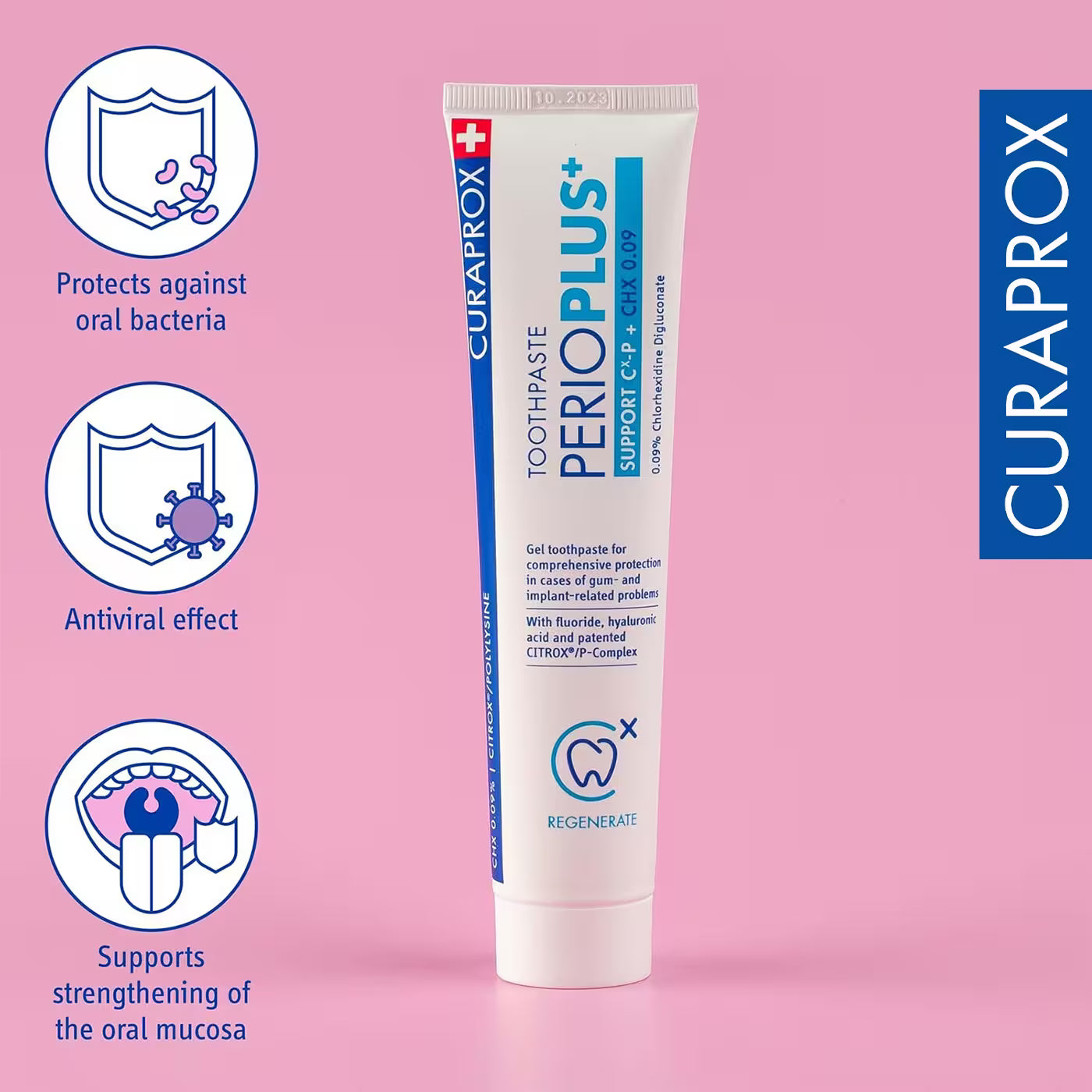Curaprox Perio Plus Support Toothpaste 0.09% (75ml)