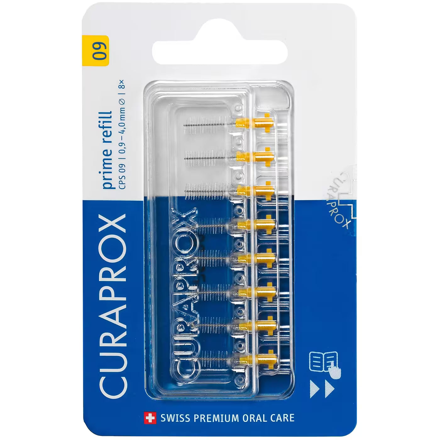 Curaprox CPS Prime Interdental Brushes Refill (8 Pack)