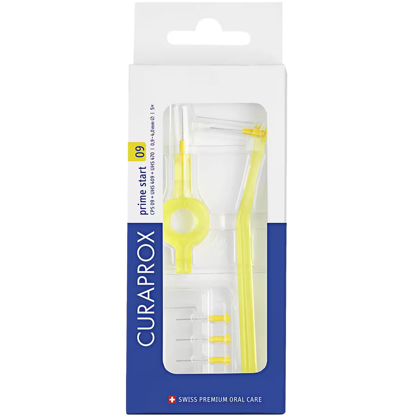 Curaprox CPS Prime Interdental Brushes Starter Kit - 2 Handles 5 Brushes