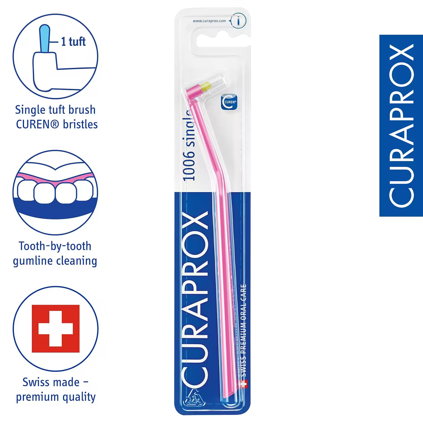 Curaprox Interspace 6mm Toothbrush