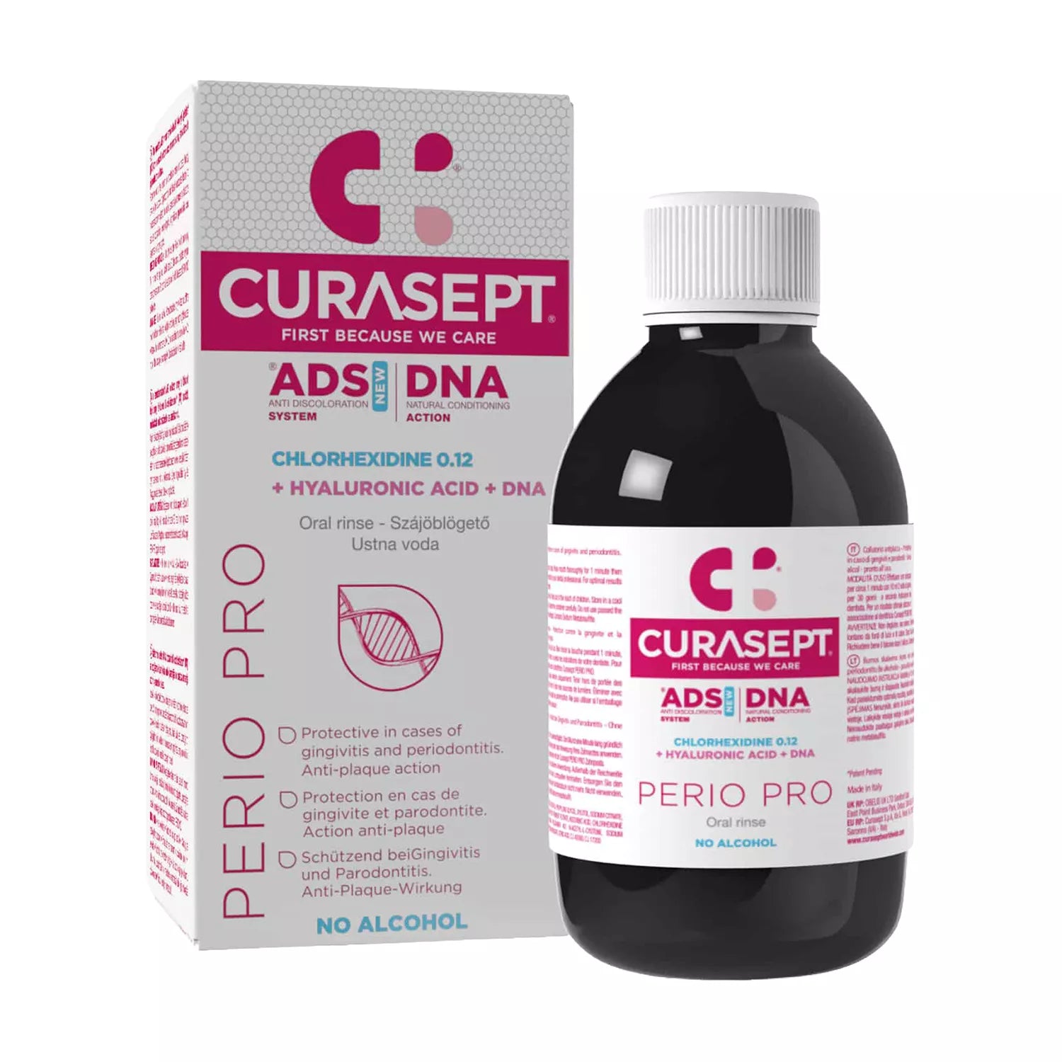 Curasept ADS DNA Oral Rinse Perio Pro 0.12% 500ml - Image