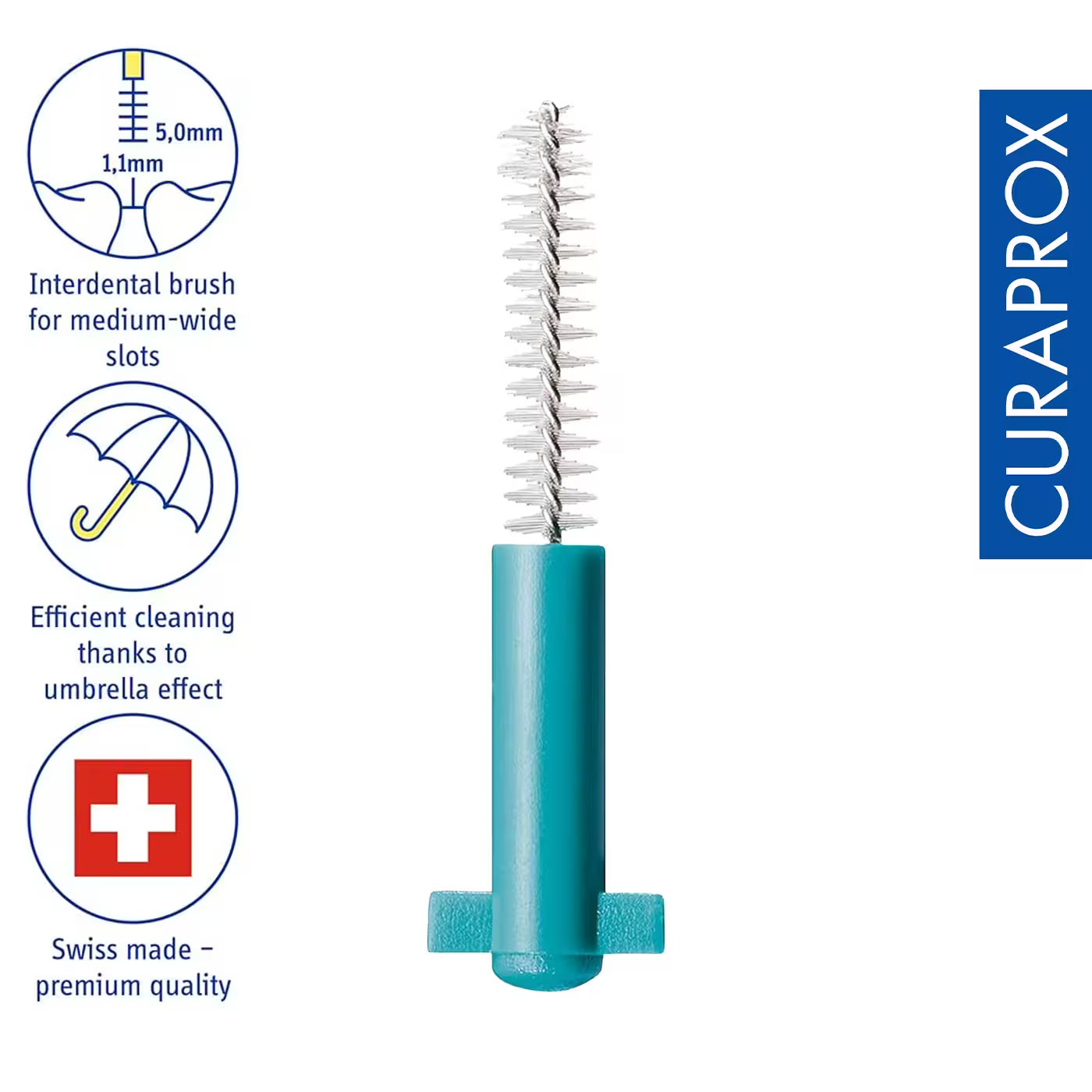 Curaprox CPS Prime Interdental Brushes Refill (8 Pack)