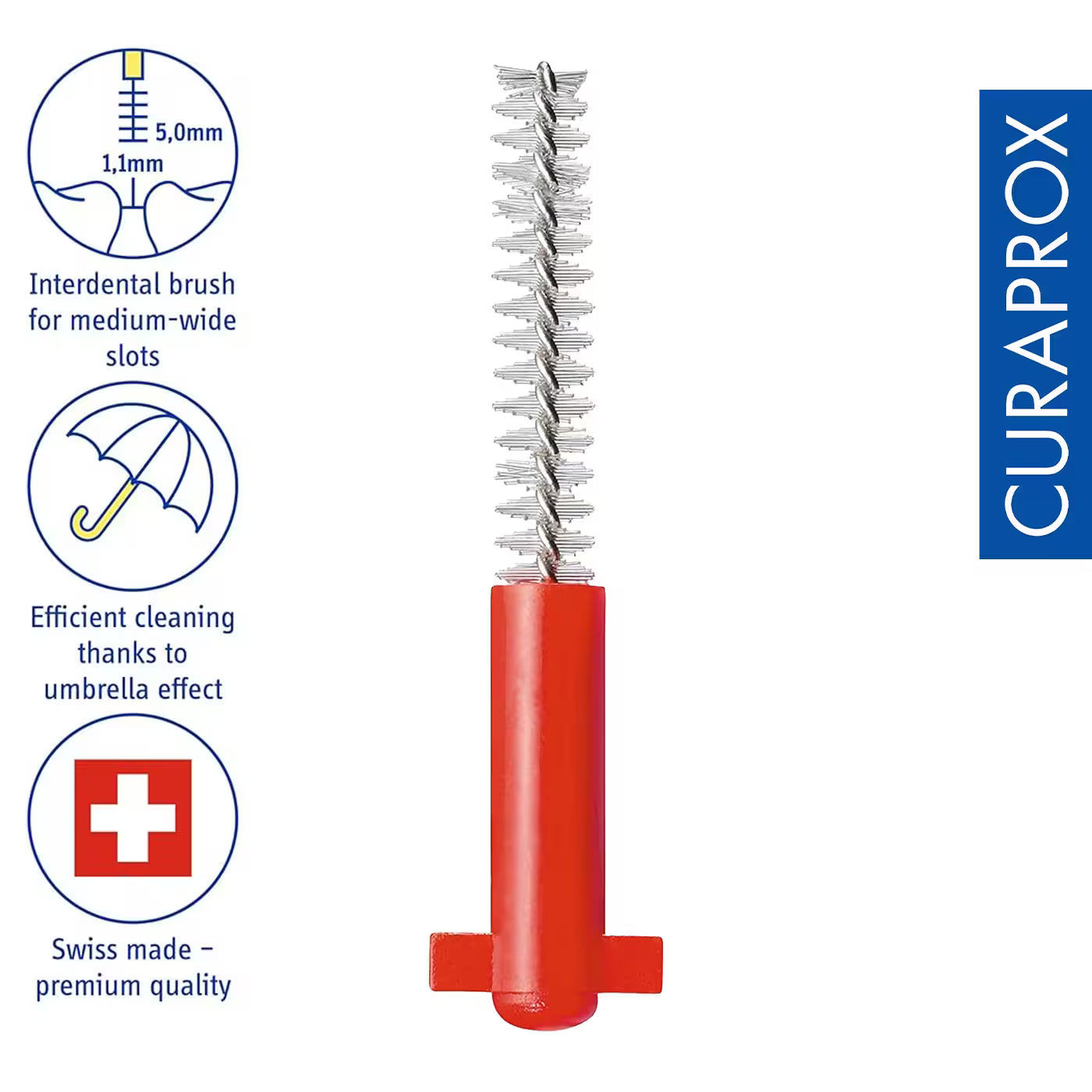 Curaprox CPS Prime Interdental Brushes Refill (8 Pack)