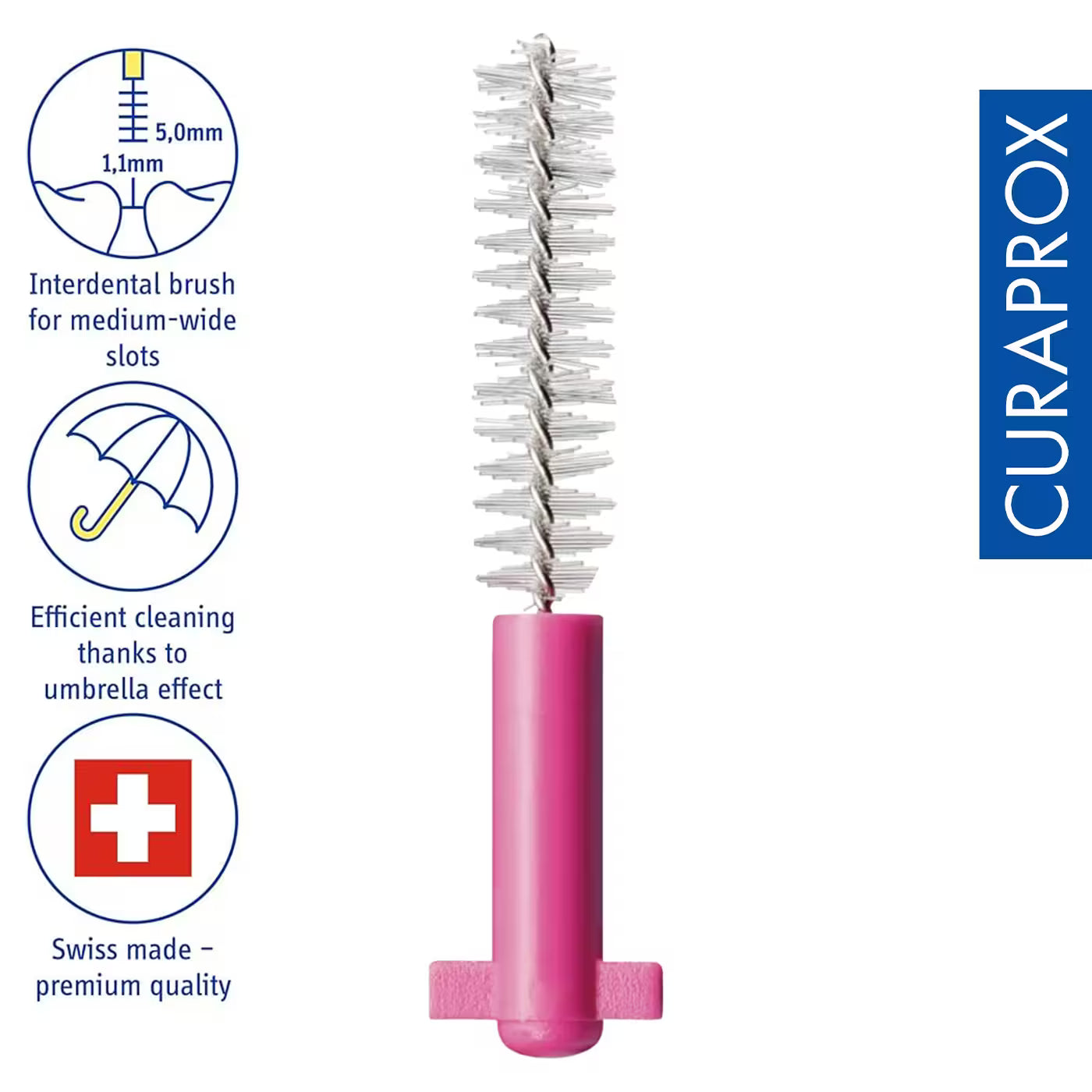 Curaprox CPS Prime Interdental Brushes Refill (8 Pack)