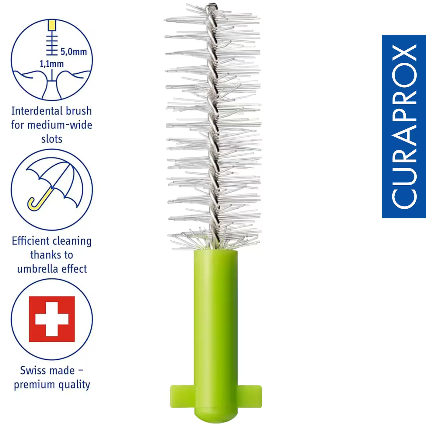 Curaprox CPS Prime Interdental Brushes Refill (8 Pack)