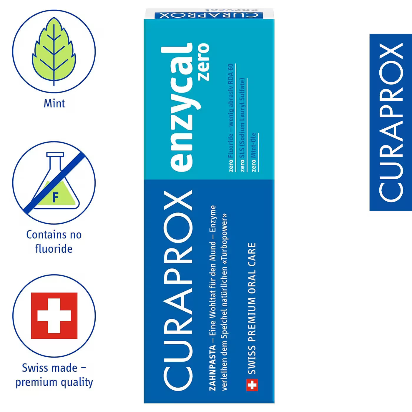 Curaprox Enzycal Toothpaste Zero (75 ml)