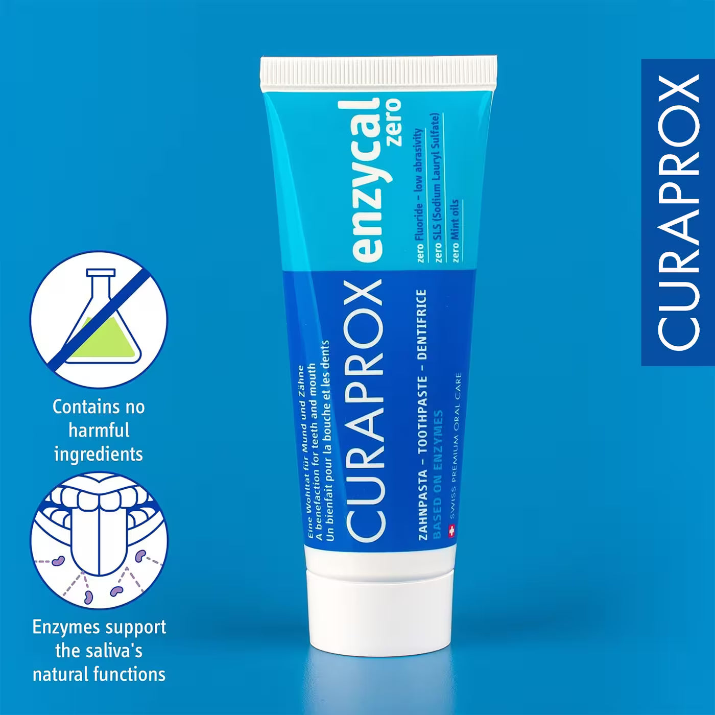 Curaprox Enzycal Toothpaste Zero (75 ml)