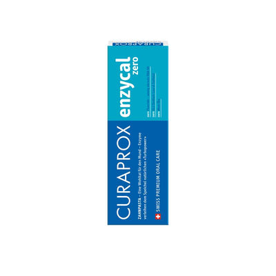 Curaprox Enzycal Toothpaste Zero 75 ml | Fluoride, SLS Free Toothpaste - image