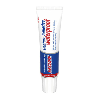 Secure Denture Adhesive waterproof, denture glue - image
