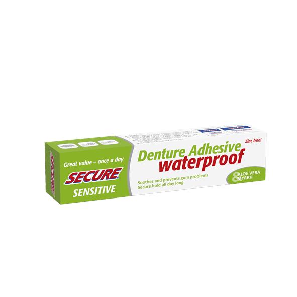 Secure Denture Adhesive Waterproof Sensitive Denture Glue - image