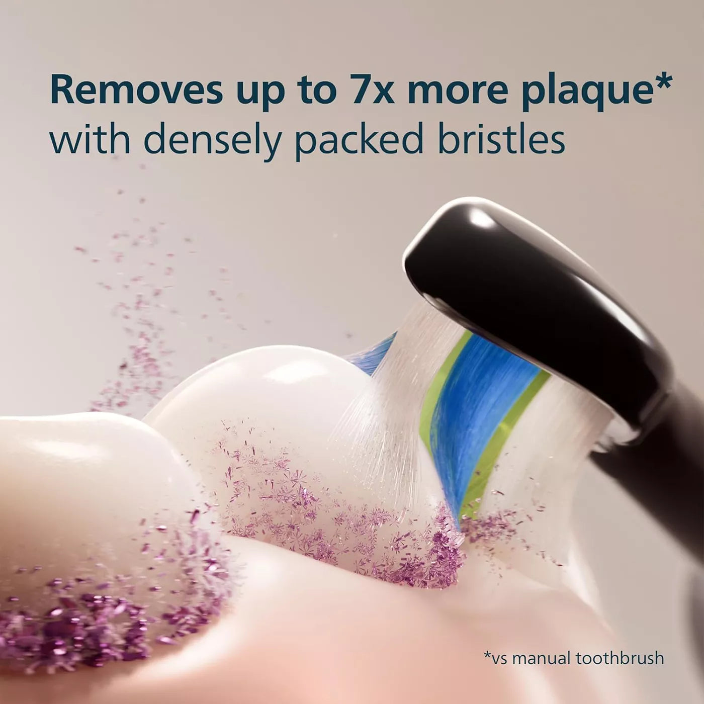 Philips Sonicare W2 Optimal Black Replacement Heads (6 Pack)