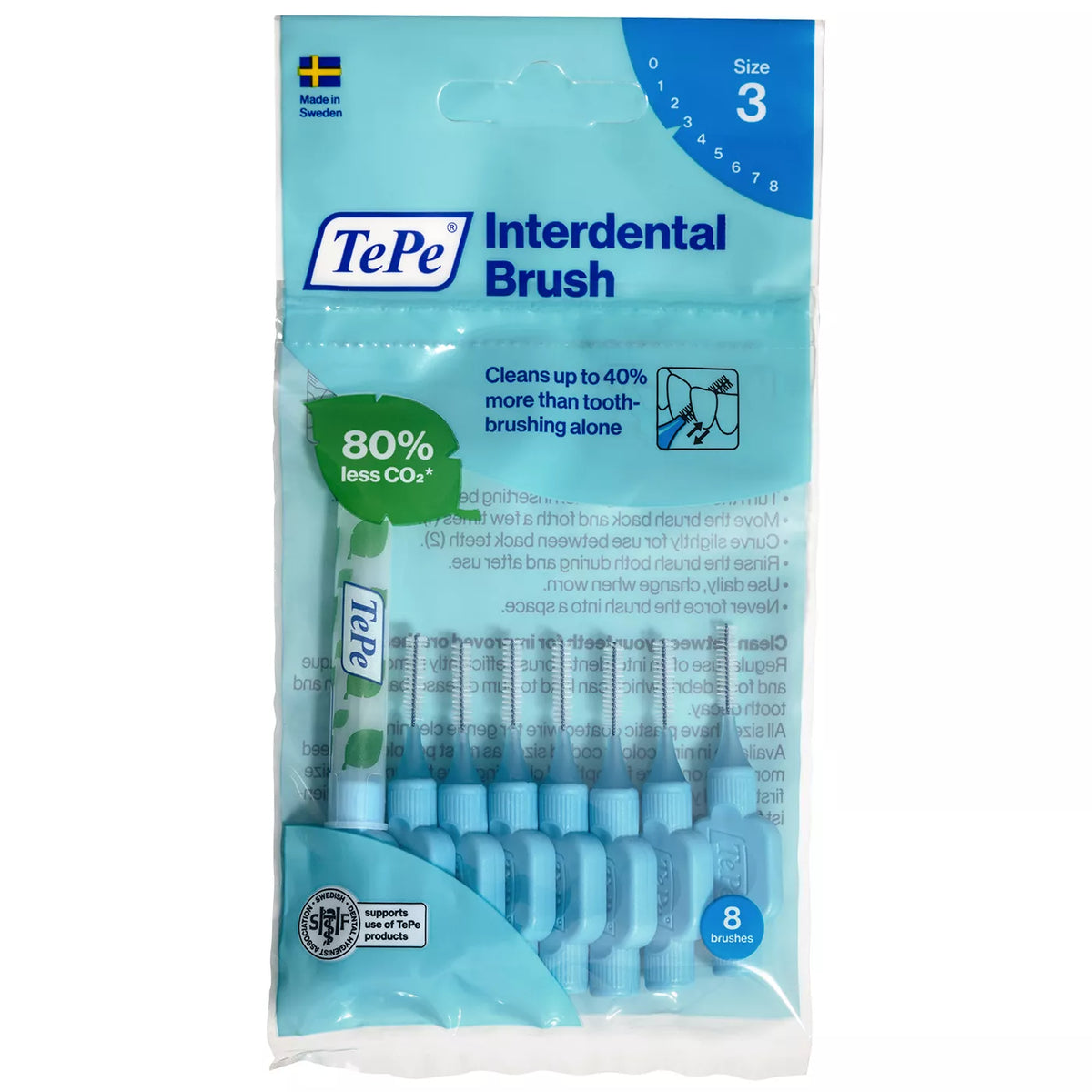 TePe Original Interdental Brushes 8 Pack