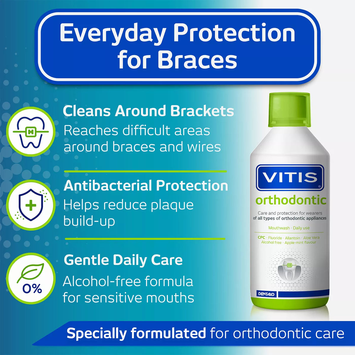 VITIS Orthodontic Mouthwash (500ml)
