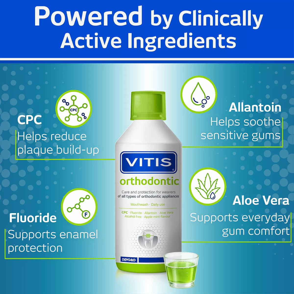 VITIS Orthodontic Mouthwash (500ml)