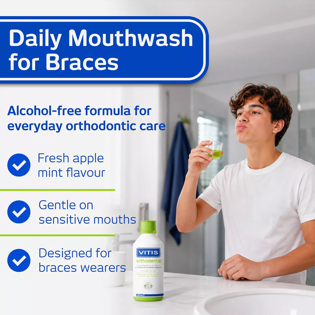 VITIS Orthodontic Mouthwash (500ml)