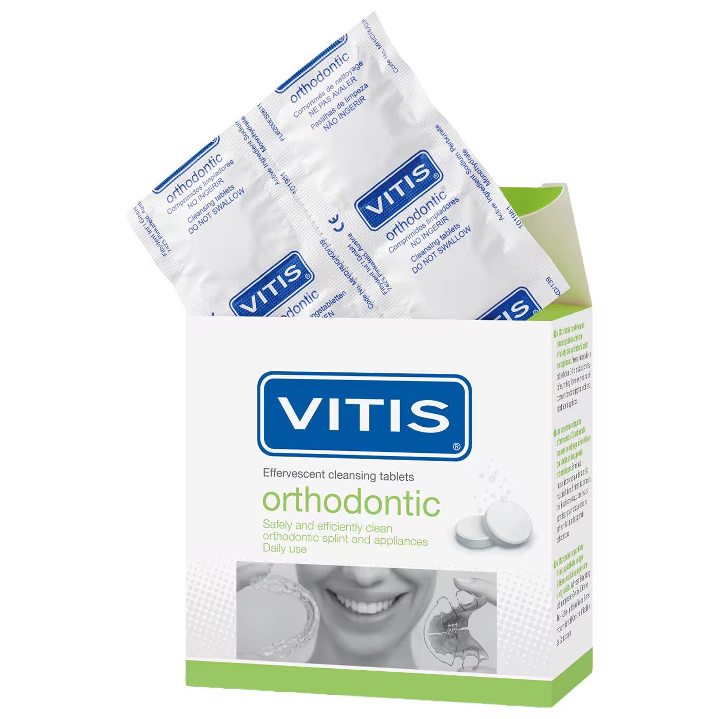 VITIS Orthodontic Effervescent Tablets 32 Pack - image