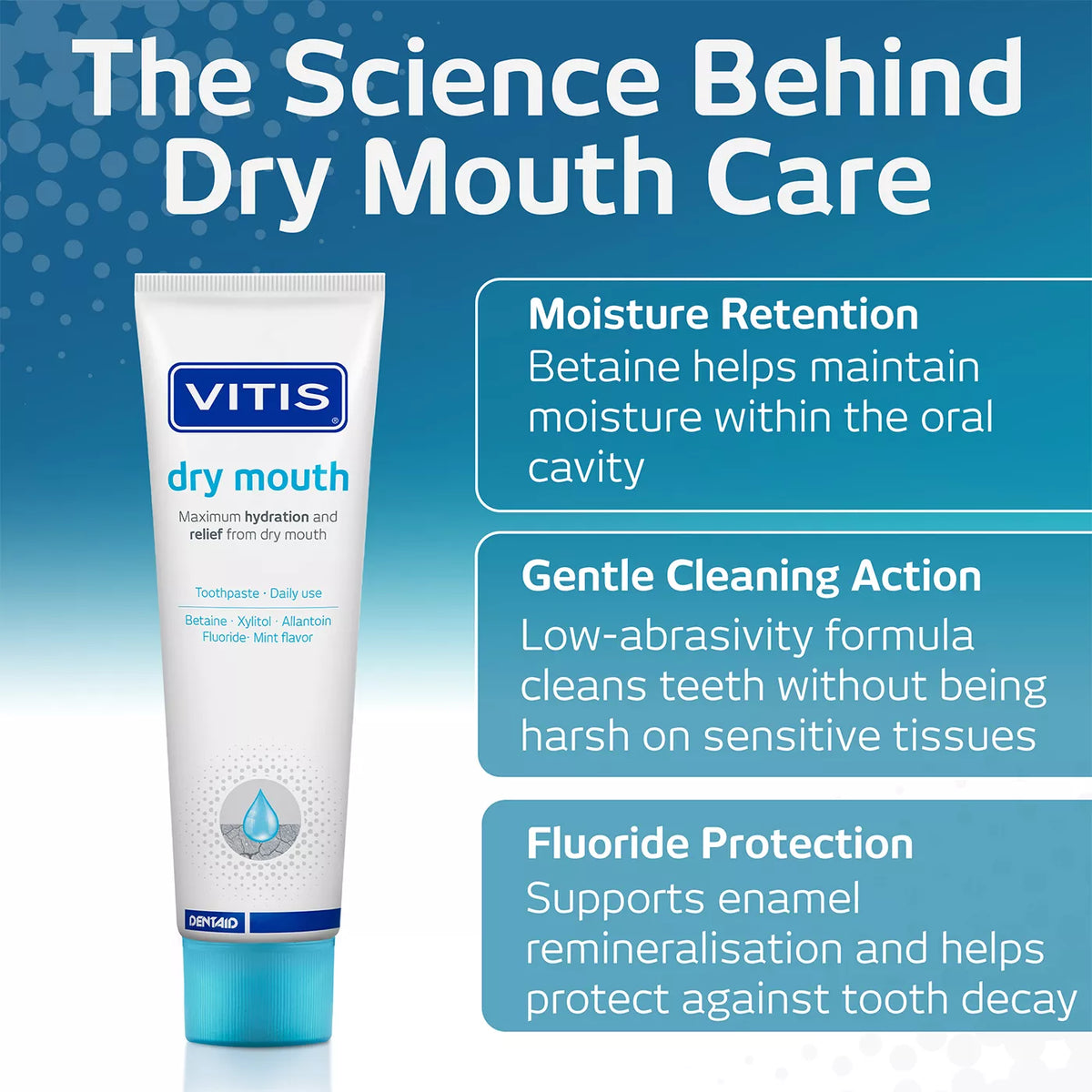 VITIS Dry Mouth Toothpaste (100ml)