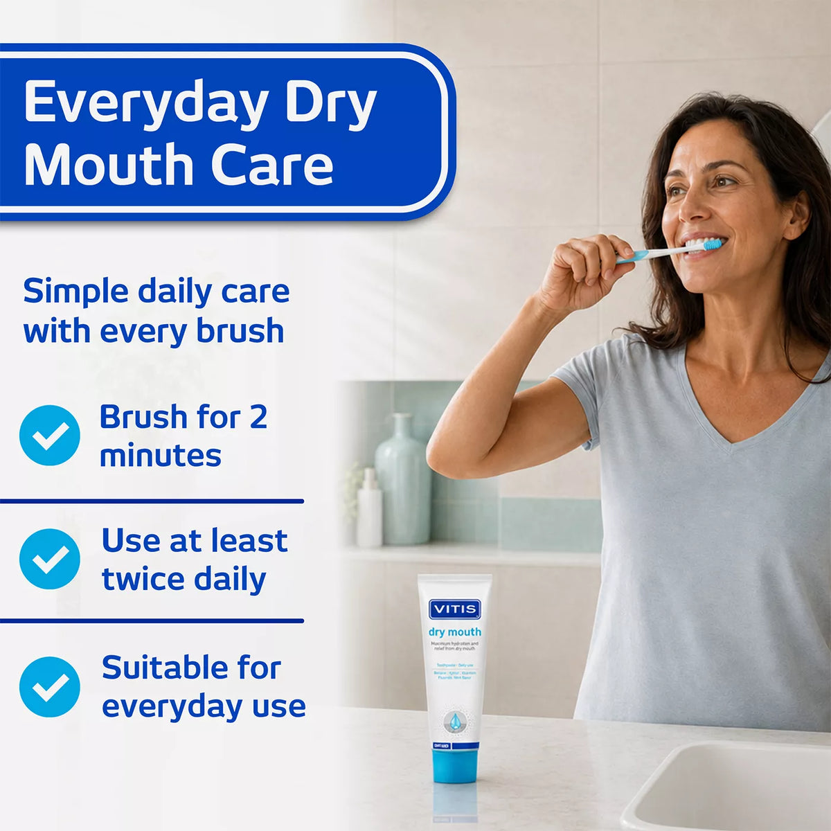 VITIS Dry Mouth Toothpaste (100ml)