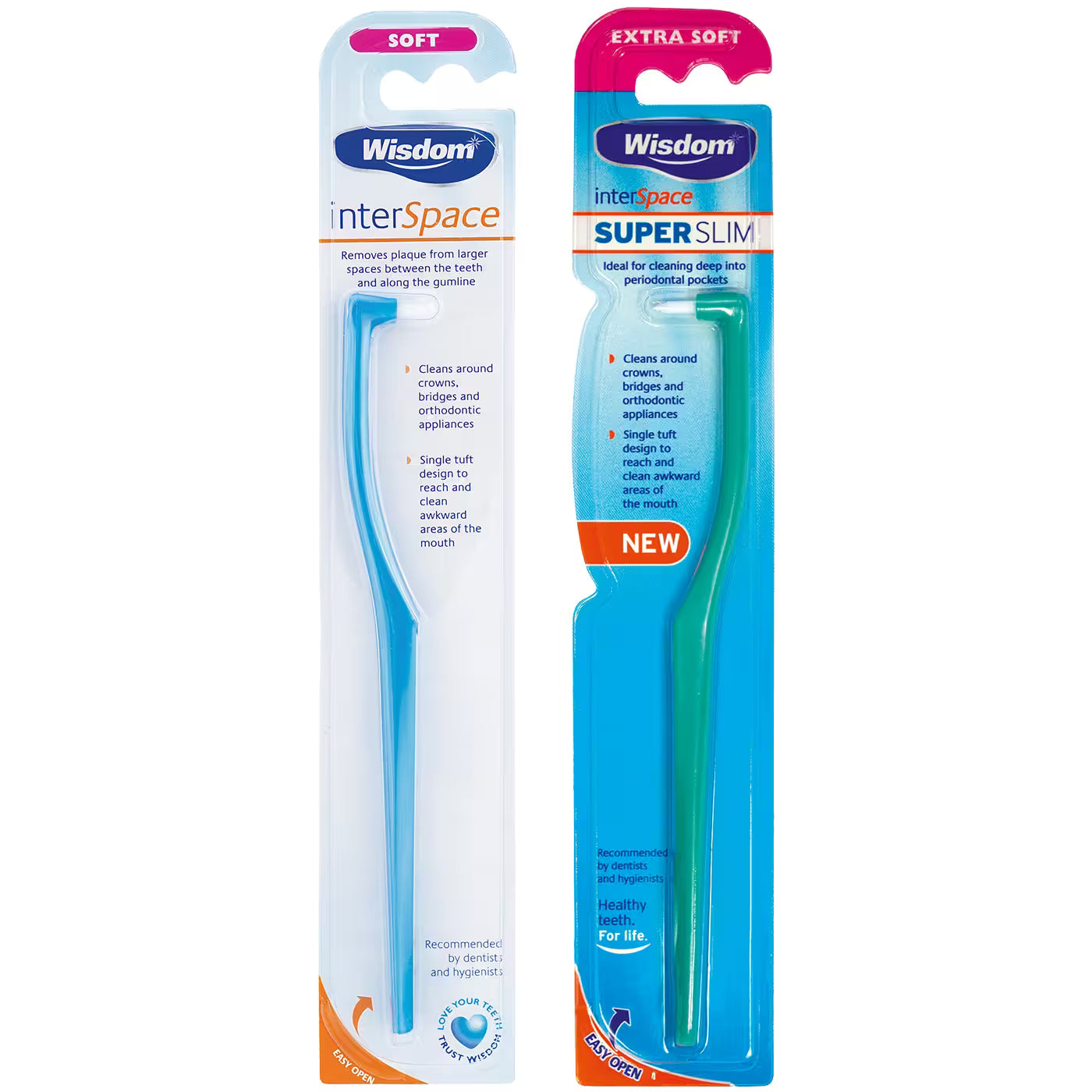 Wisdom Interspace Brush Range