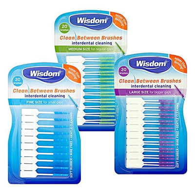 Wisdom Clean Between Interdental Brushes | Dental Toothpicks  image