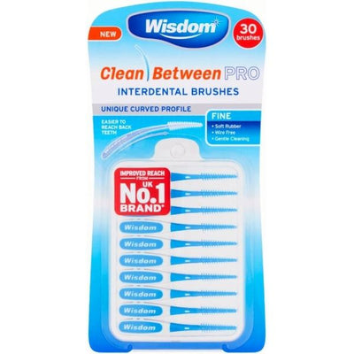 Wisdom Clean Between PRO Interdental Brushes Blue - Fine image