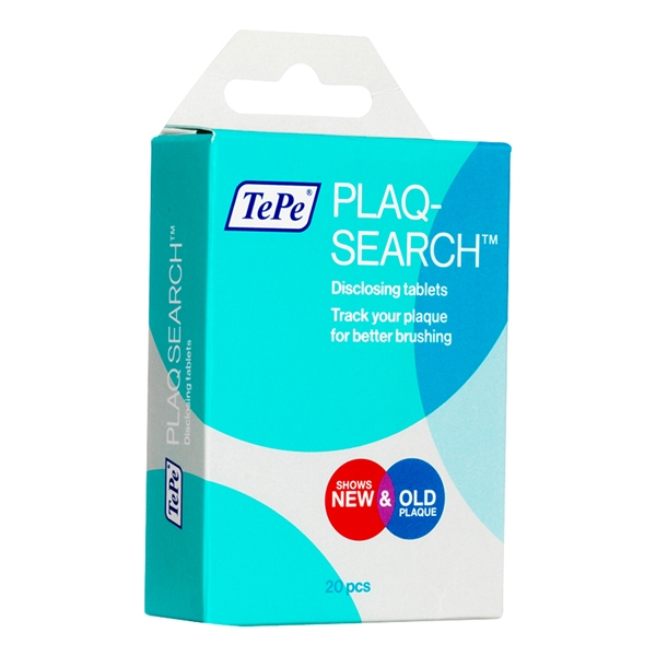 TePe PlaqSearch Disclosing Tablets 20's