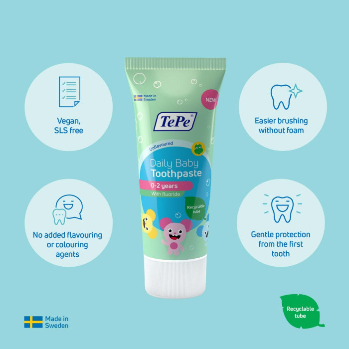 TePe Daily Baby Toothpaste 50ml
