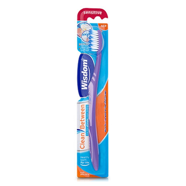 Wisdom Clean Between Sensitive Toothbrush - image